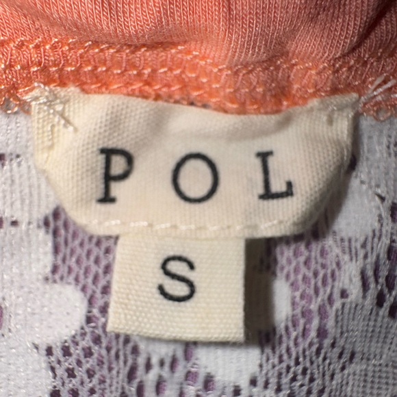 POL Off/On Shoulder Lace & Paisley Boho Top – Size Small – NWOT - Picture 8 of 8